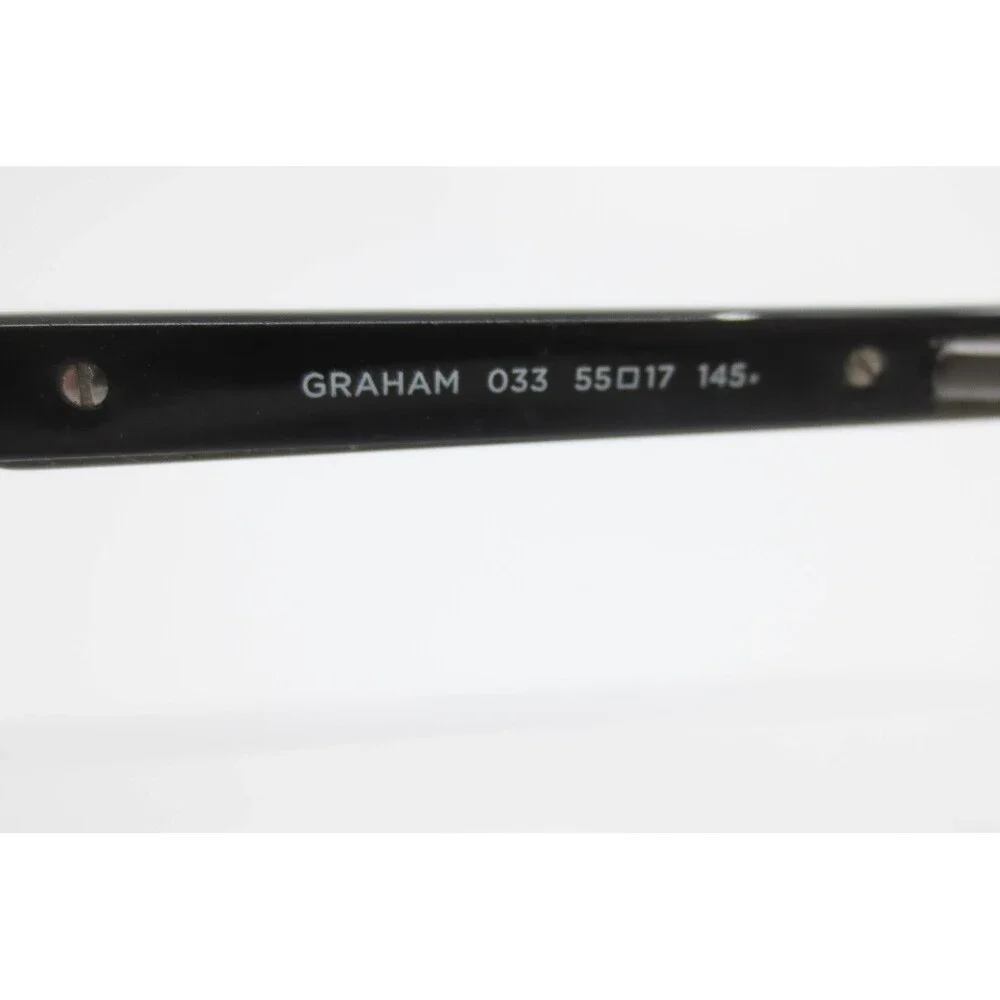 Marchon NYC Uptown Graham 033 Eyeglasses Dark Brown Semi Rimless 55-17-145